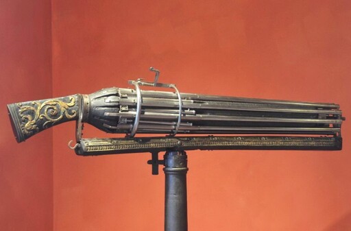 20-Barrel Gun, Venice, Italy, ~1615 AD
