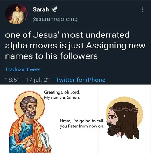 Always remember to flex on your disciples